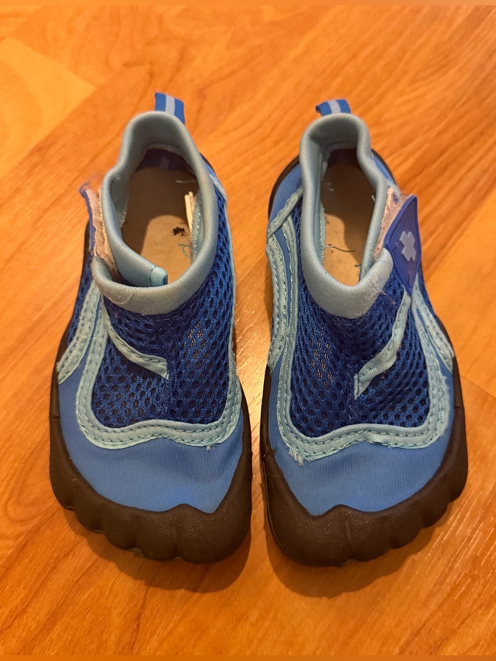 Kids Blue Water Shoes - Lightweight Slip-On